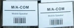 M/a-com LS102824V10 R1A Mobile Speaker, New (LOT#AP104). Fixed Price $22.99.