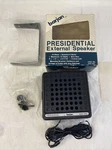 Barjan 320-701 Presidential External Cb Speaker In Box. Fixed Price $12.00.
