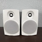 Pair Boston MICRO80X Ii Acoustics Satellite Bookshelf Speakers + Mounts (white). Fixed Price $62.95.