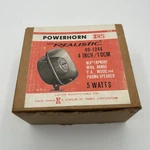Vintage Realistic Powerhorn 4" Waterproof Speaker 5W 40-1244A Radio Shack. Fixed Price $25.19.