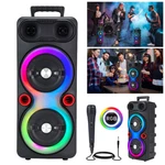 Wireless Outdoor Subwoofer Party Performance Bluetooth Speaker Rgb Dj Sound Box. Fixed Price $52.24.