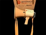 1964 Rare Vintage Motorola Power Voice Megaphone Speaker Bullhorn W/ Case. Fixed Price $475.00.
