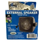 Lynco Power Comm Cb External Speaker Wedge Style Mini Phone Jack, 6FT Cord New. Fixed Price $12.95.