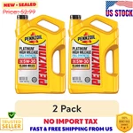(2 Pack) Pennzoil Platinum High Mileage Full Synthetic 5W-30 Motor Oil, Quart. Fixed Price $44.86.