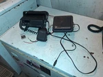 Vtg Ericsson Communicaitons Mobile Cb Radio & External Speaker Powers Up Pics. Fixed Price $30.00.