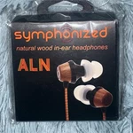 Symphonized Aln Natural Wood In-ear Noise Isolation Earbuds 3.5MM Jack Sealed. Fixed Price $16.00.
