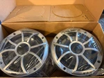 Marine Wetsounds Recon 6 Silver Grille Inch Audio Subwoofer Speaker. Fixed Price $140.00.