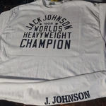 New Jack Johnson Galveston Giant Texas Boxing Gym Bar 1908 Shirt Heavyweight. Fixed Price $27.49.
